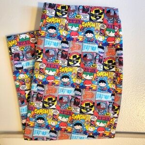 Novelty skirt tailored DC print Medium